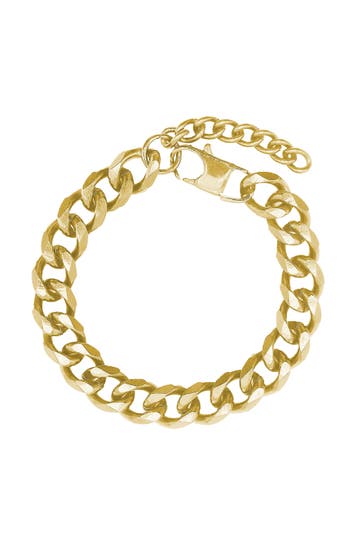 HEIDEMAN Gliederarmband für Herren Tommy goldfarben