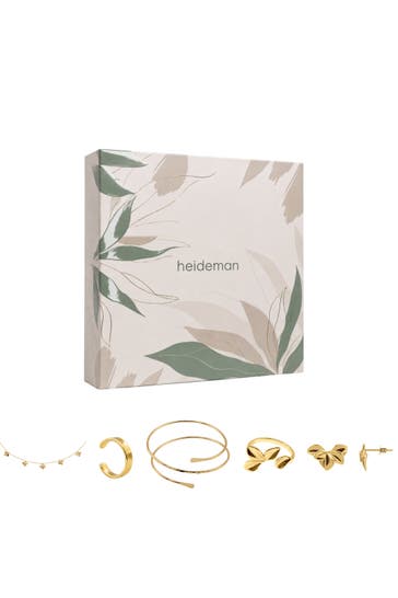 HEIDEMAN Schmuckset Summerbox Paris silberfarben goldfarben