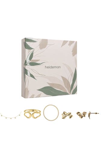 HEIDEMAN Schmuckset Summerbox Monaco silberfarben goldfarben