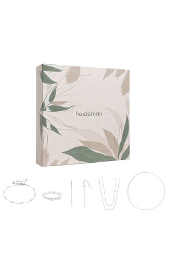 HEIDEMAN Schmuckset Summerbox Ibiza silberfarben silberfarben poliert