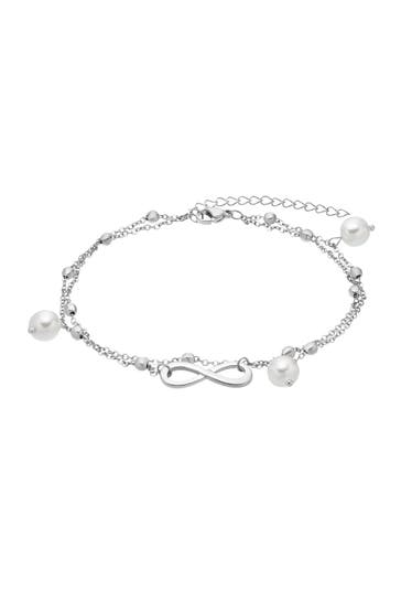 HEIDEMAN Fußkette 'Henrietta' silber