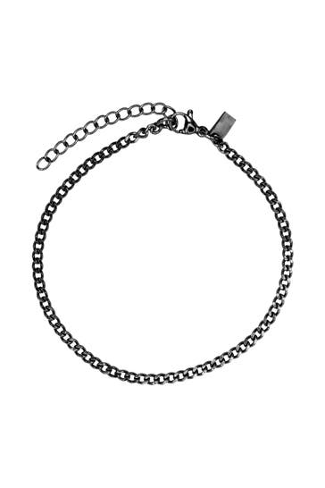 HEIDEMAN Gliederarmband für Herren Theo schwarz farben