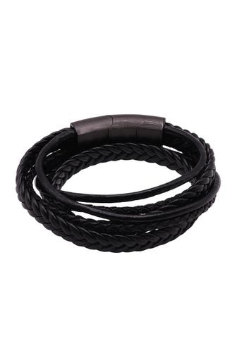 HEIDEMAN Armband Lewis schwarz farben schwarz