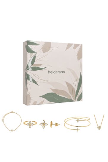 HEIDEMAN Schmuckset Summerbox Florenz silberfarben goldfarben