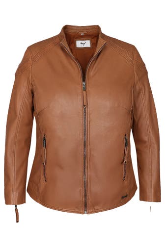 MAZE Lederjacke 42021312 cognac