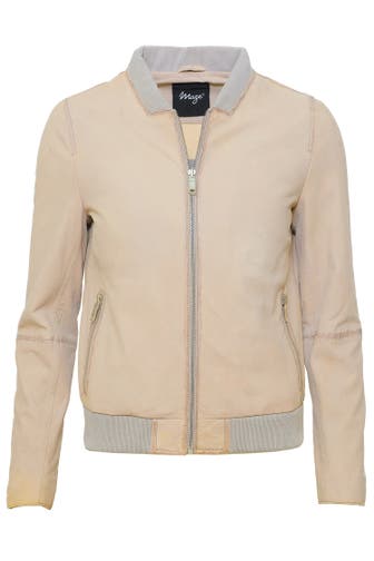 MAZE Lederjacke 4202196 sky