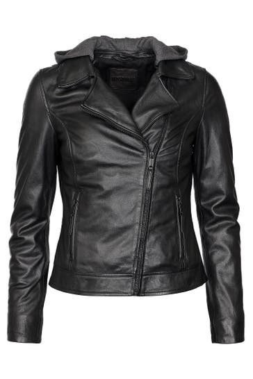 MUSTANG Lederjacke 31024851 black