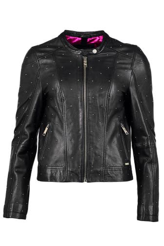 MAZE Lederjacke Nelo schwarz