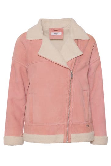 MAZE Lederjacke 42023020 dusty rose/natural