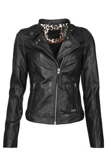 MUSTANG Lederjacke Akara black