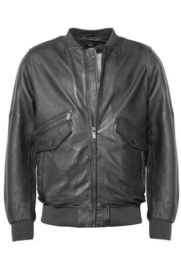 MAZE Lederjacke 42023041 crow