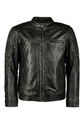 MUSTANG Lederjacke James anthrazit
