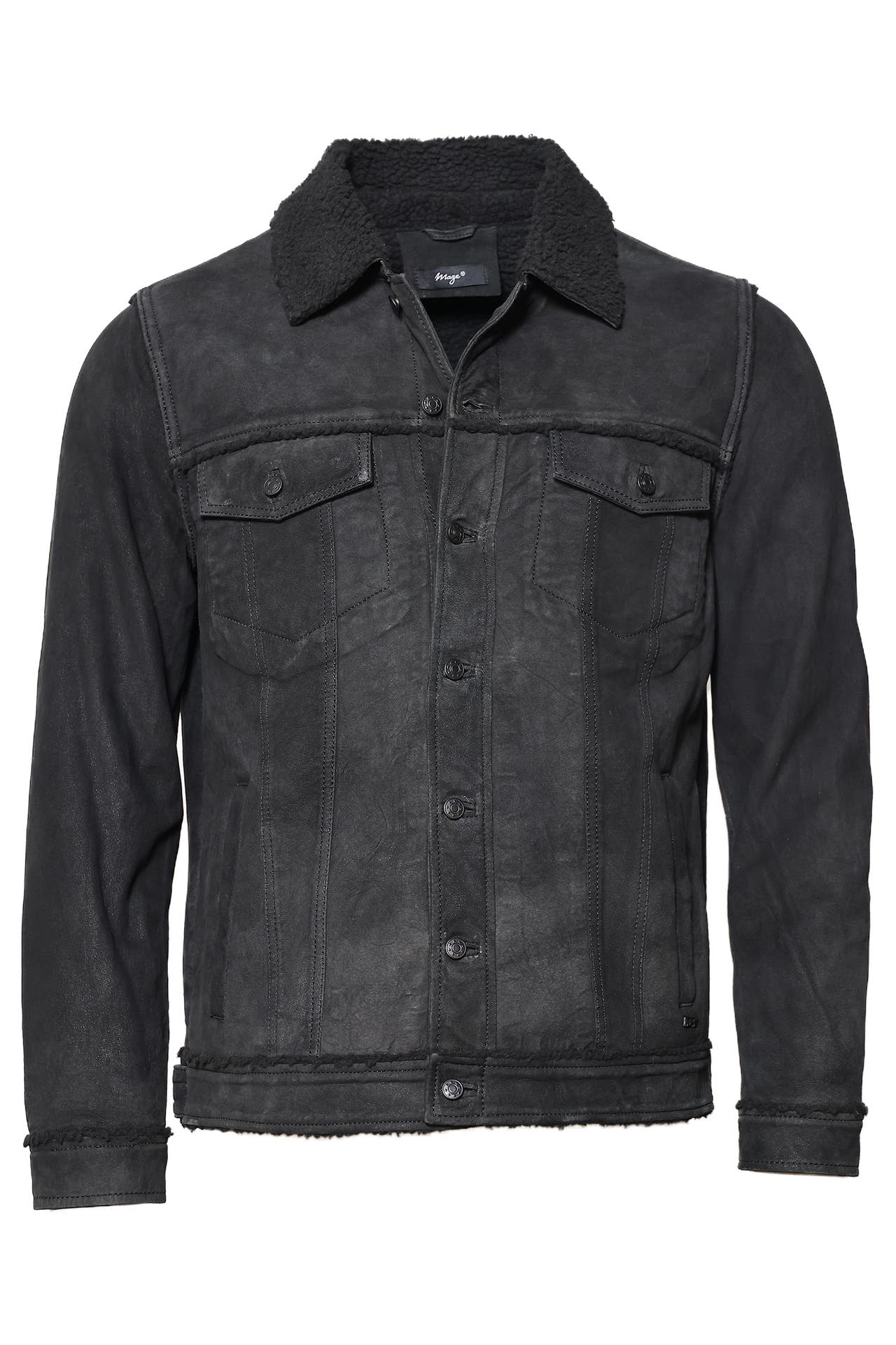 MAZE Lederjacke 42023045 black/black, Bild 1