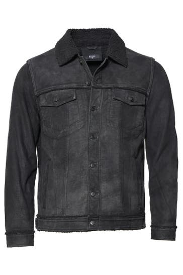 MAZE Lederjacke 42023045 black/black