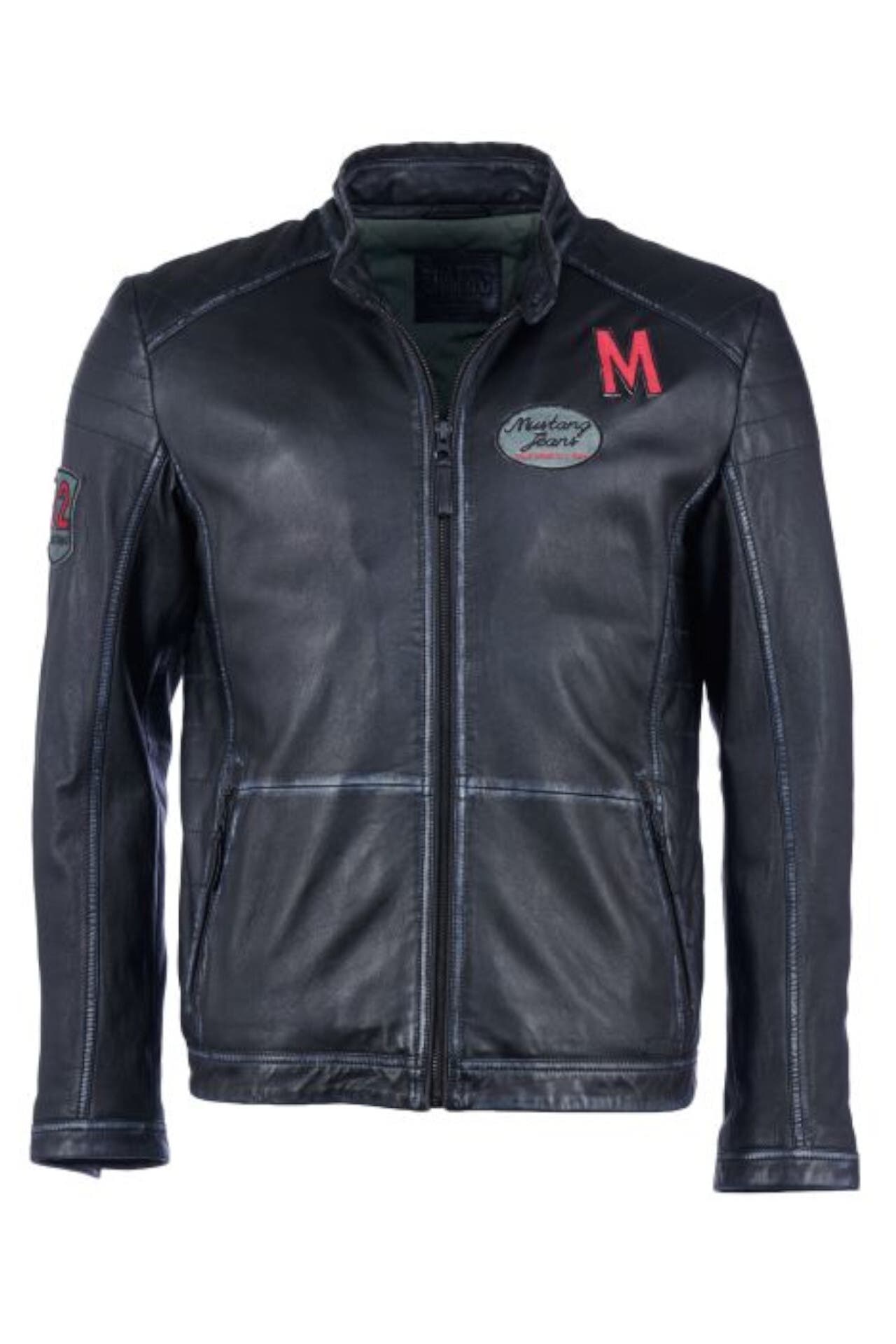 MUSTANG Lederjacke 3102139 black, Bild 1