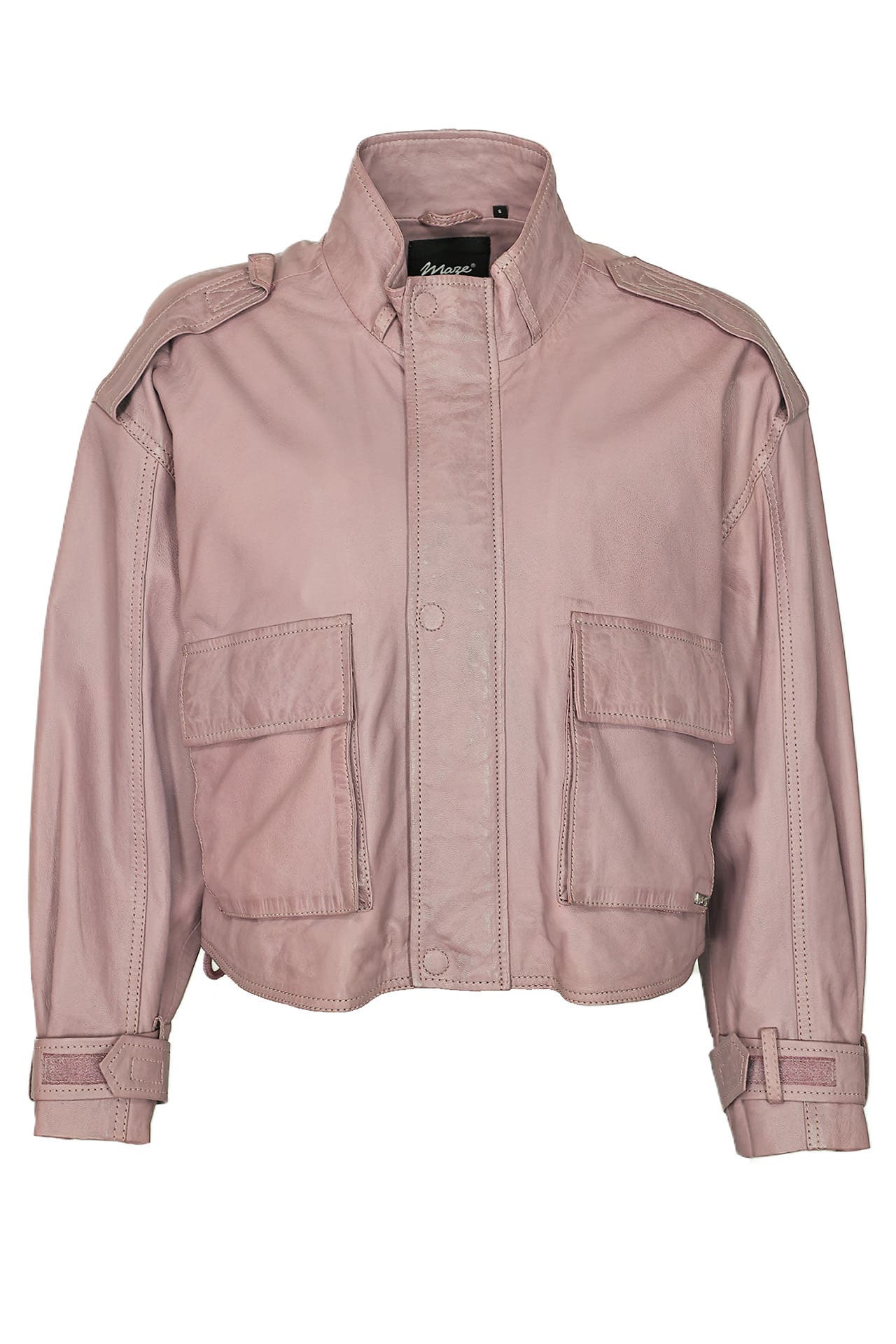 MAZE Lederjacke 42020132 mauve, Bild 1