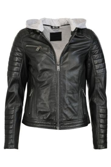 MUSTANG Lederjacke 31022111 black