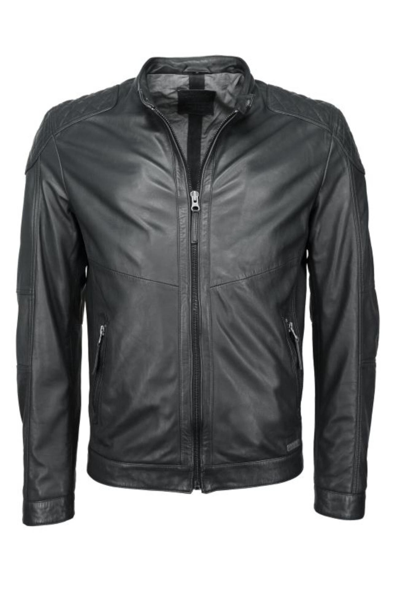 MUSTANG Lederjacke Max anthra, Bild 1