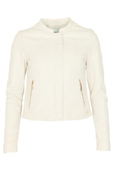 MAZE Lederjacke 42023067 harbor grey