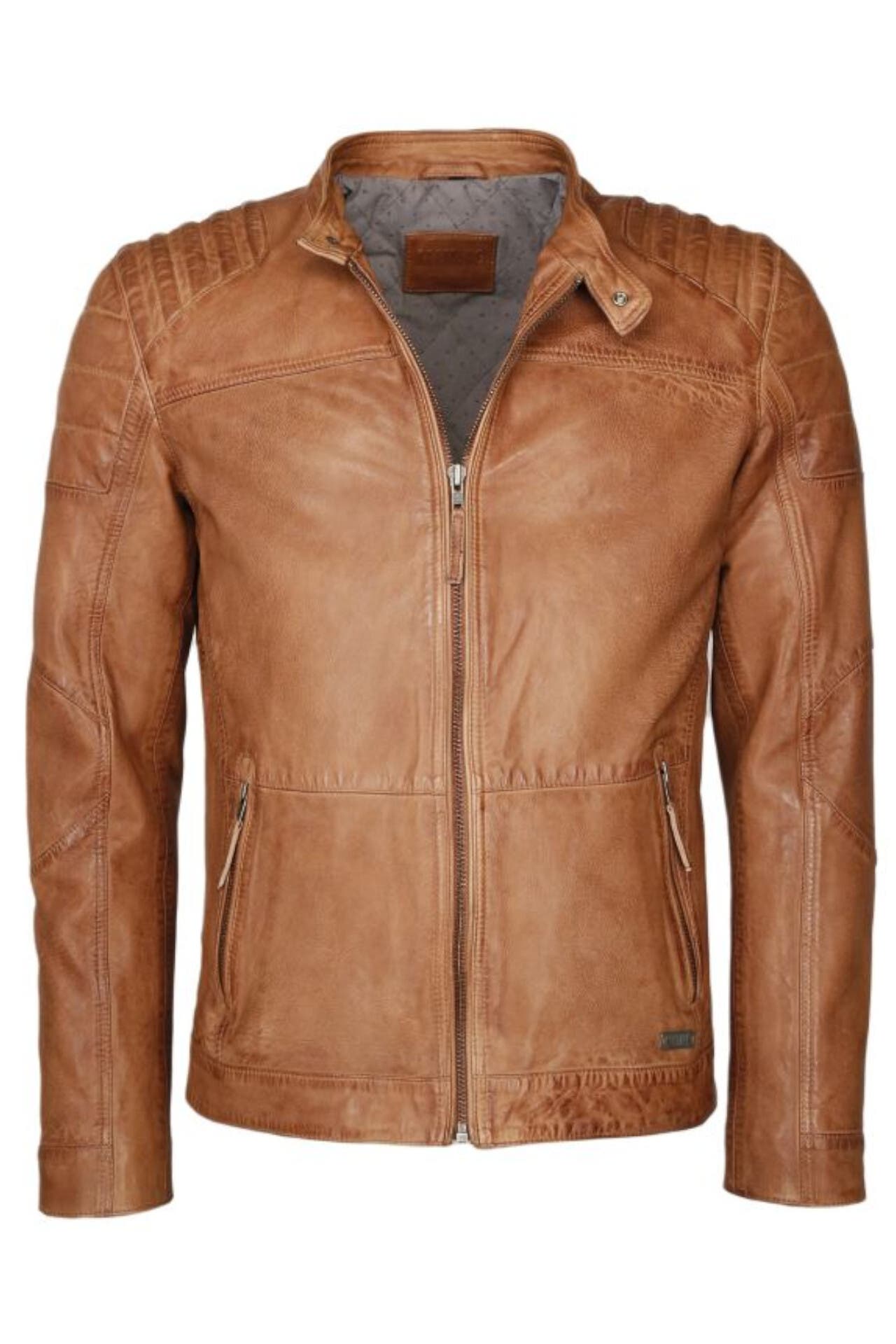 MUSTANG Lederjacke Wellington chestnut, Bild 1