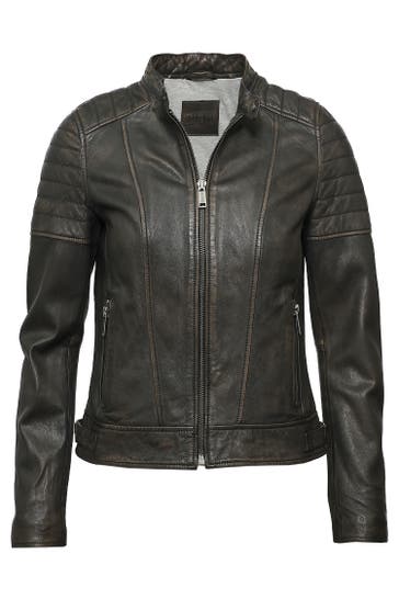 MUSTANG Lederjacke 31023236 black
