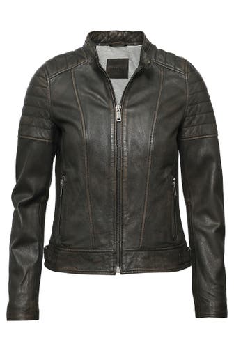 MUSTANG Lederjacke 31023236 black