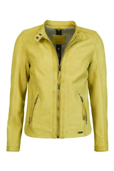 MUSTANG Lederjacke 31020144 lemon