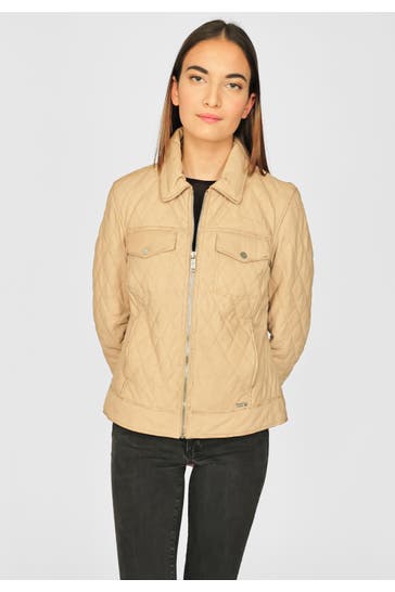 MAZE Lederjacke 4202120 ecru