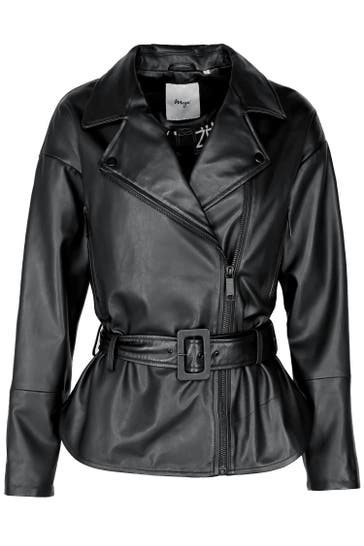 MAZE Lederjacke 42021154 black