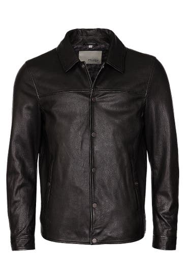 MAZE Lederjacke black