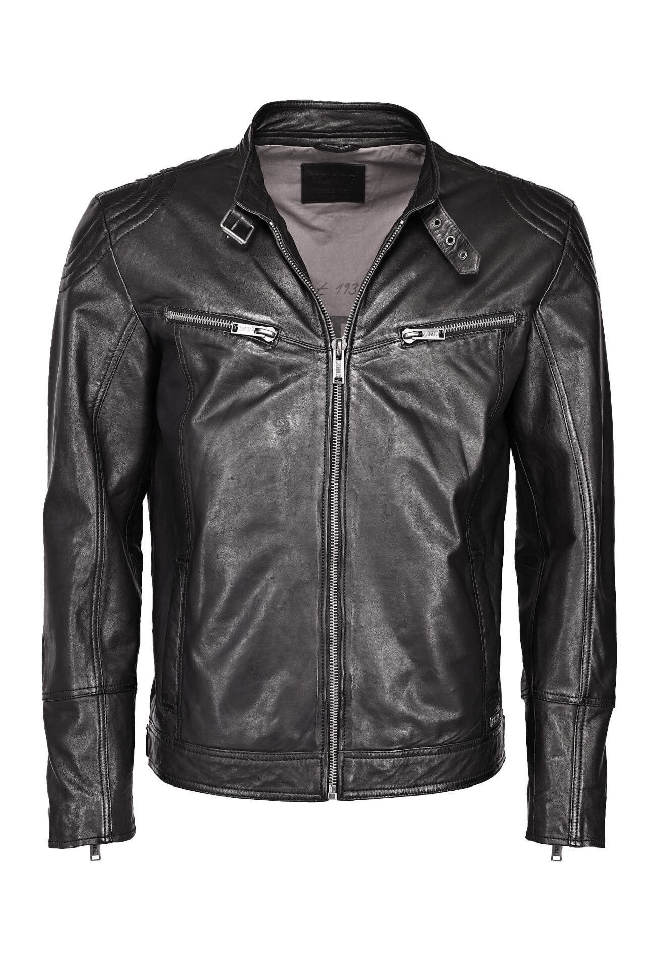 MUSTANG Lederjacke 31021312 black, Bild 1