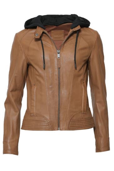 MUSTANG Lederjacke 31022243 cognac