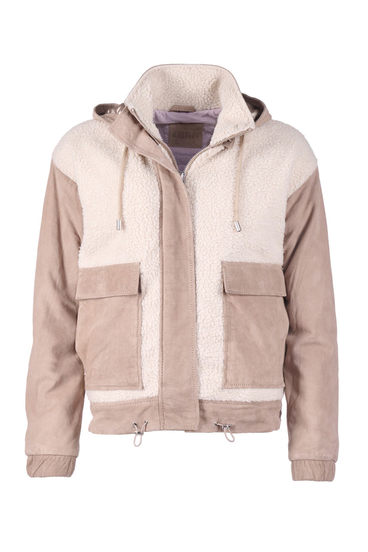 MUSTANG Lederjacke 31022239 taupe, Bild 1
