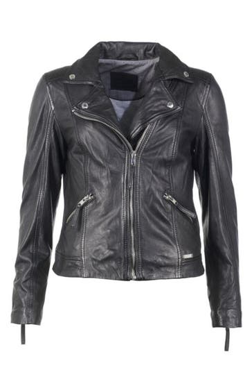 MUSTANG Lederjacke 31019198 black