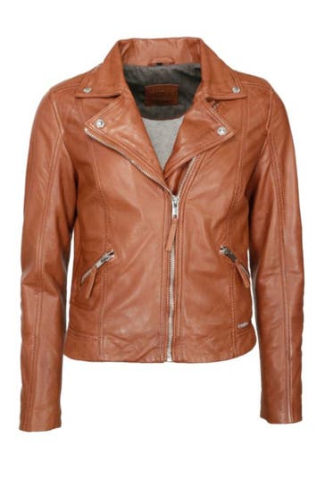 MUSTANG Lederjacke 31019198 cognac