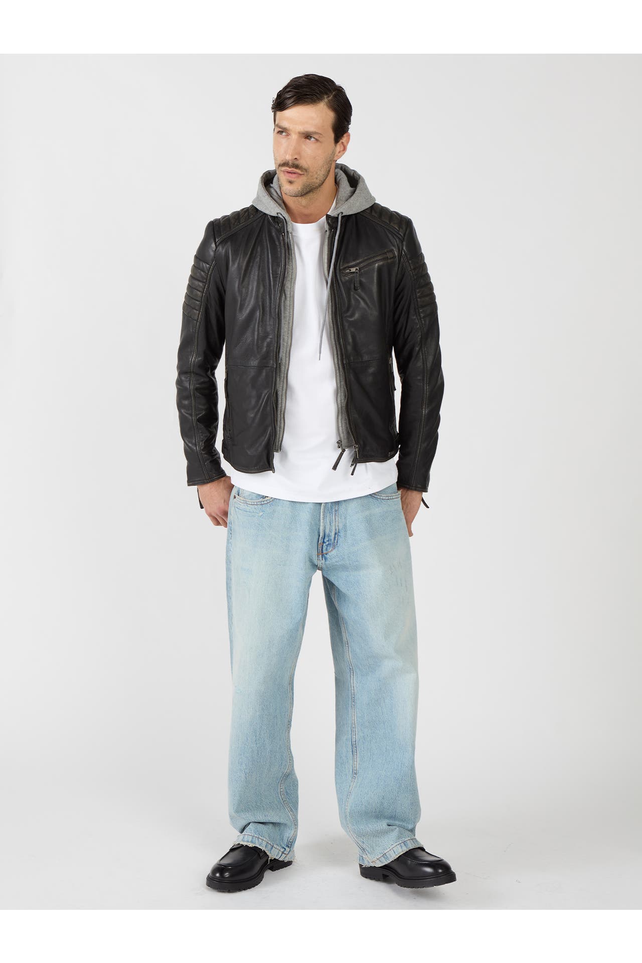 MUSTANG Lederjacke 31020237 vintage black, Bild 1