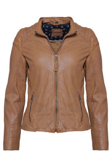 MUSTANG Lederjacke 31017132 cognac