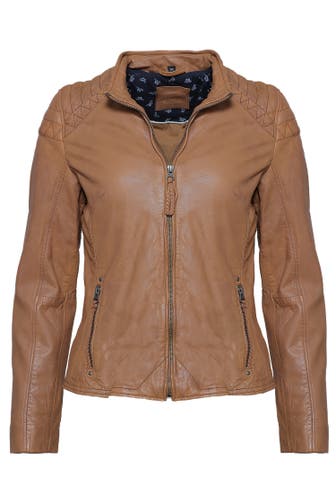 MUSTANG Lederjacke 31017132 cognac