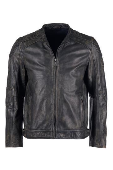 MUSTANG Lederjacke 31025019 vintage black