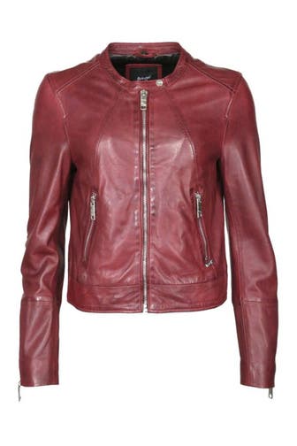 MAZE Lederjacke Grenada wine