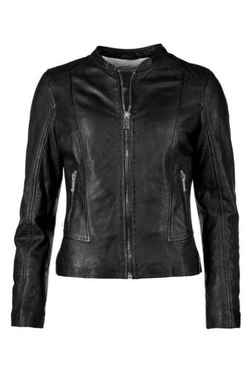MUSTANG Lederjacke 31022227 black