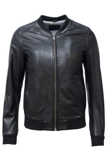 MUSTANG Lederjacke 31021328 black