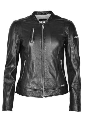 MUSTANG Lederjacke 31021326 black