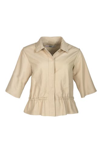 MAZE Lederjacke 42021227 ivory