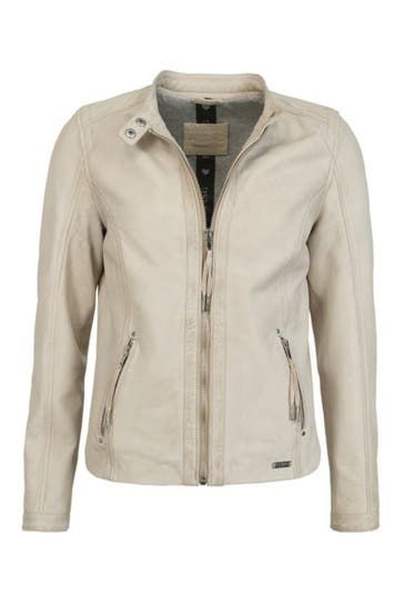 MUSTANG Lederjacke 31020144 cream