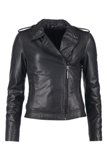 MUSTANG Lederjacke 31023143 black