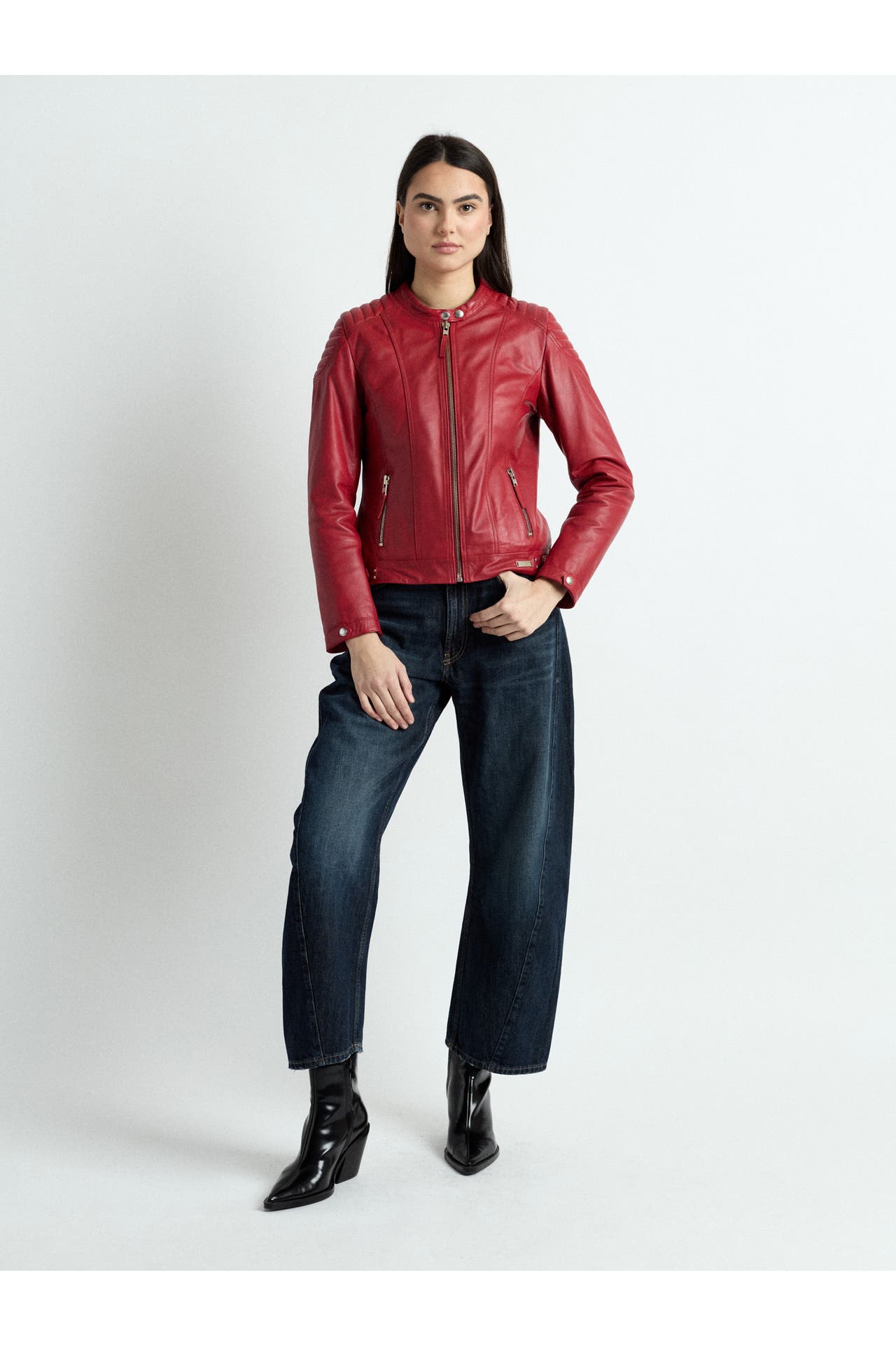MUSTANG Lederjacke 31020257 red, Bild 1