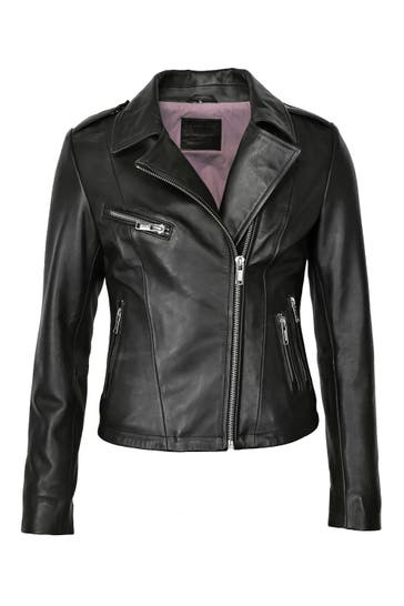MUSTANG Lederjacke 31021528 black