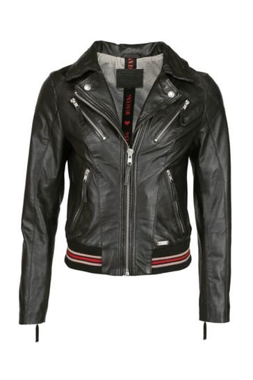 MUSTANG Lederjacke 31020149 black
