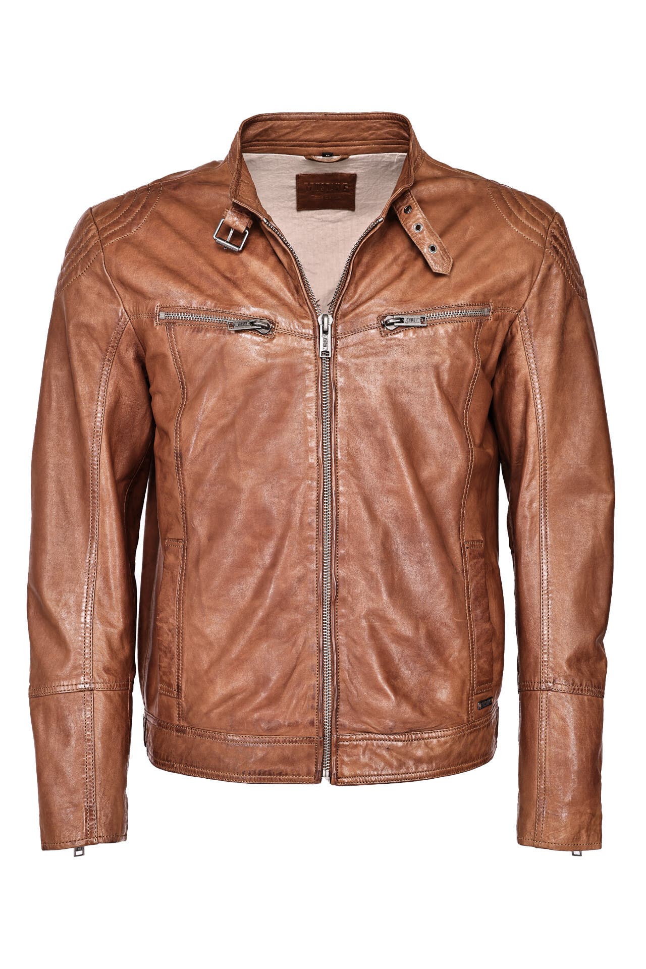 MUSTANG Lederjacke 31021312 cognac, Bild 1